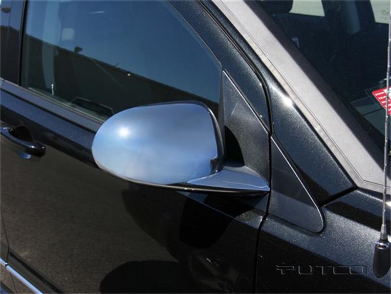 Dodge Caliber Mirror Covers - Putco - ABS Chrome - Chrome - `07-`12