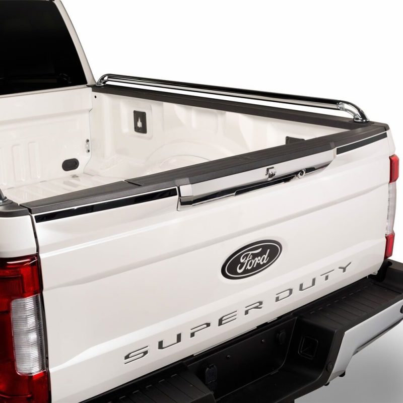 Ford Super Duty F-350 Tailgate Accent - Upper - Putco - Black Platinum - `17-`19