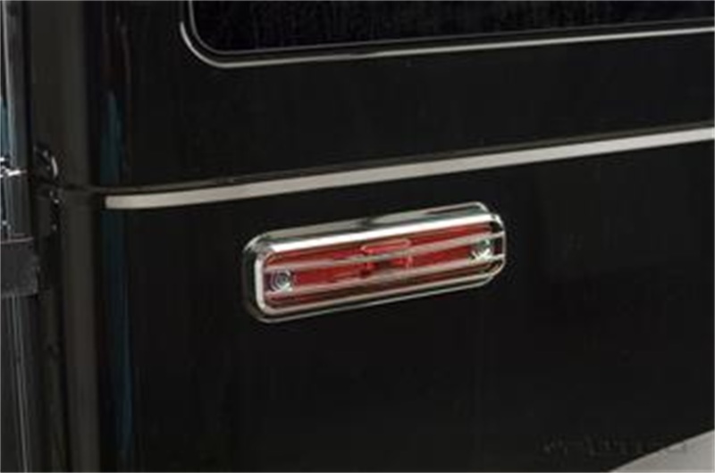Toyota Land Cruiser Side Marker Lamp Covers - Putco - Chrome - `98-`07