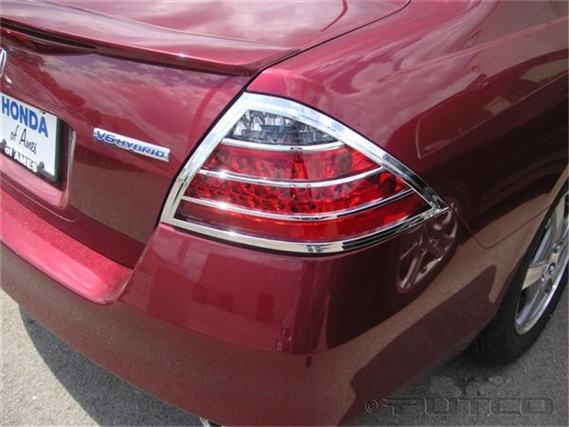 Honda Accord Tail Light Covers - Putco - Chrome - `06-`07