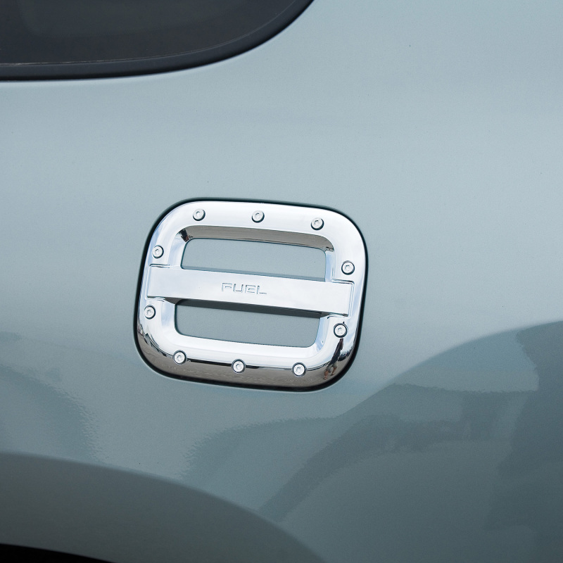 Toyota Land Cruiser Fuel Tank Door Cover - Putco - Chrome - `08-`10