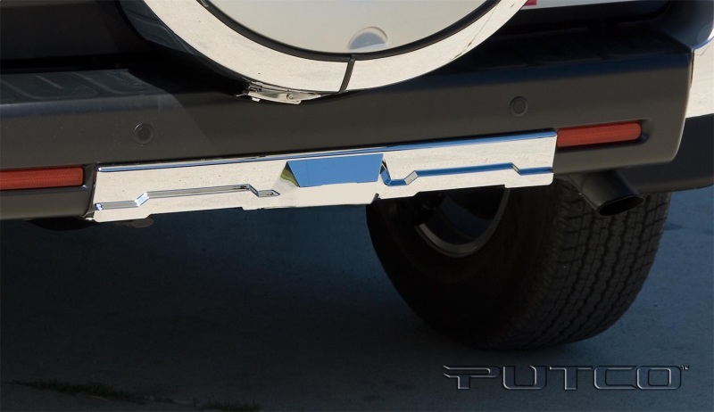 Toyota FJ Cruiser Rear Apron Cover - Putco - Without Hitch - Chrome - `07-`14
