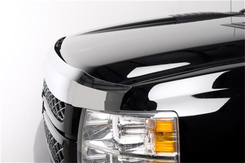 Chevrolet Silverado 3500 Hood Deflector - Putco - Element Chrome - Chrome - `11-`14