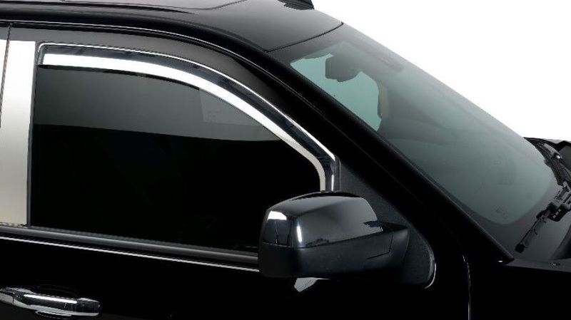 GMC Yukon XL Wind Deflectors - Front - Putco - Element Chrome Window Visors - Chrome - `15-`20