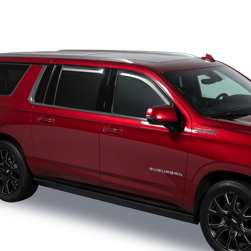 Cadillac Escalade ESV Wind Deflectors - Putco - Element Chrome - Chrome - `15-`20