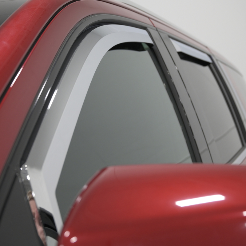 GMC Yukon XL Wind Deflectors - Putco - Element Chrome - Chrome - `15-`20