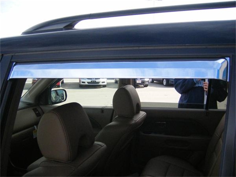 Honda Pilot Wind Deflectors - Putco - Element - Chrome - `03-`08