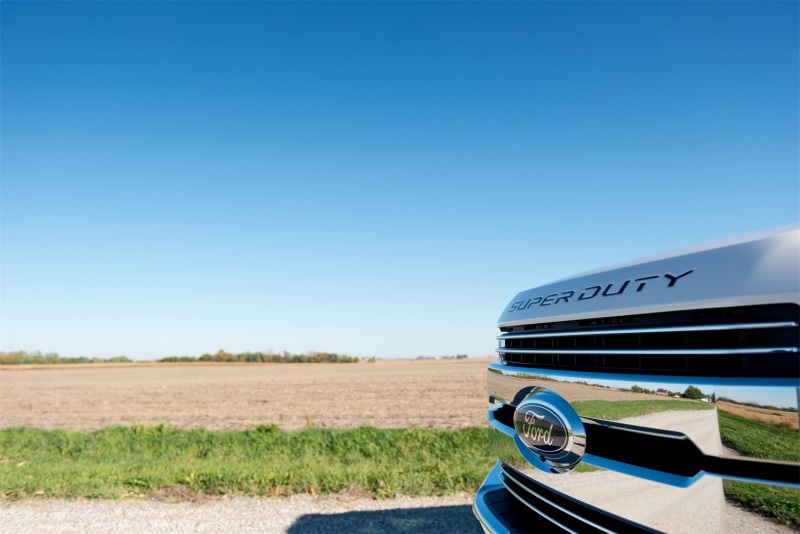Ford F250 Lettering Emblems - Rear - Putco - Super Duty Stamped Cut Letters - Black Platinum - `17-`19