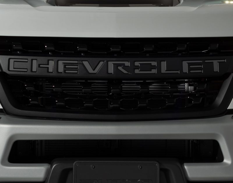 Chevrolet Silverado 1500 Grille Letters - Putco - Black Platinum - `19-`22