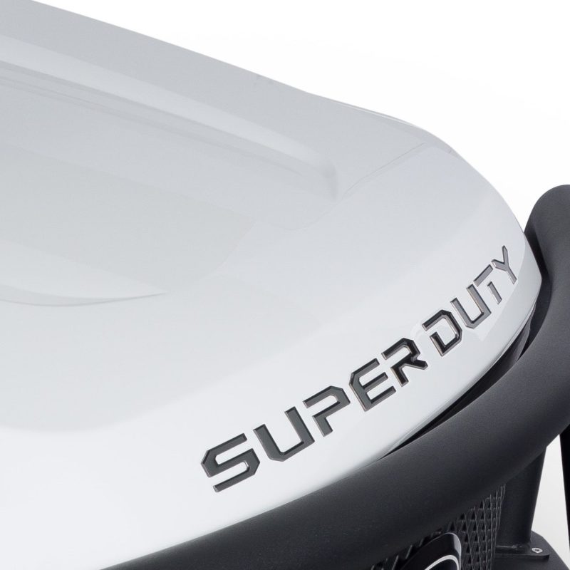 Ford F250 Lettering Emblems - Hood/Front - Putco - Black Platinum - `17-`22