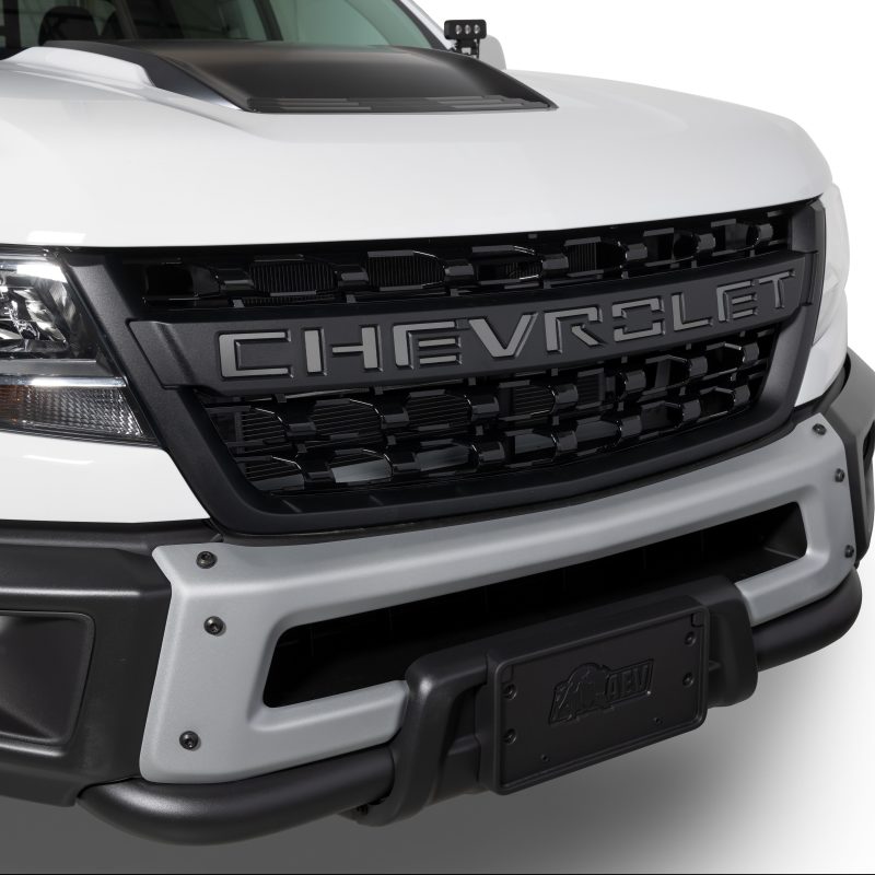 Chevrolet Colorado Grille Letters - Putco - Black Platinum - `19-`22