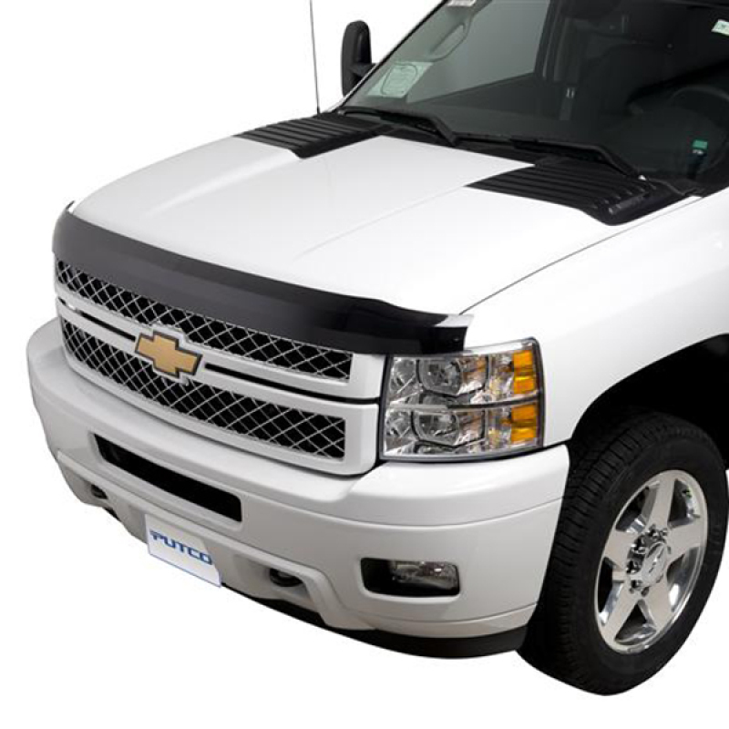 Chevrolet Silverado 3500 Hood Shield - Putco - Element - Tinted - `11-`14