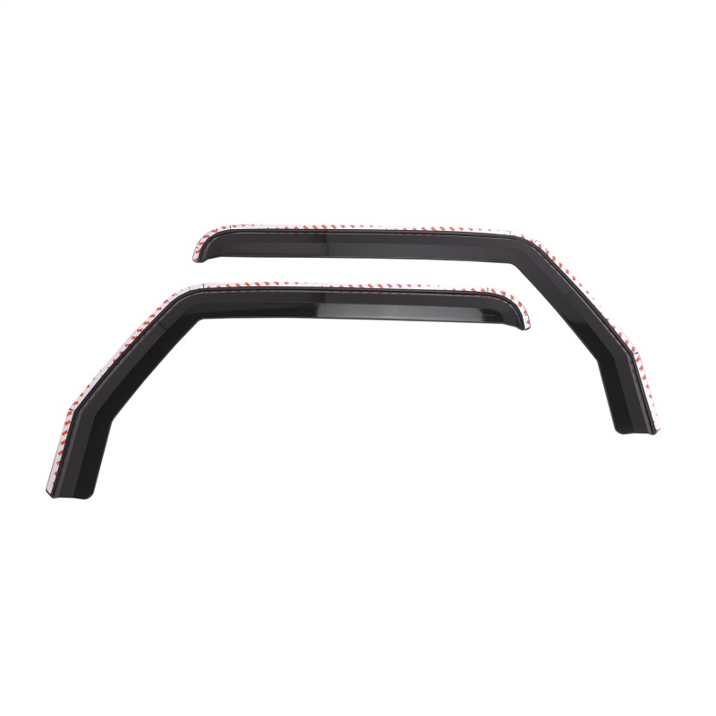 Jeep Wrangler Window Visors - Front - Putco - Element - Tinted - `18-`26