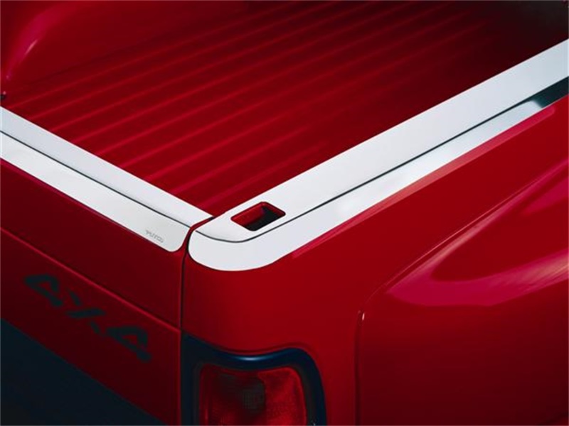 Ram 3500 Stainless Steel Bed Rail Caps - Putco - With/Without Stake Pocket Hole Cutouts - `03-`09