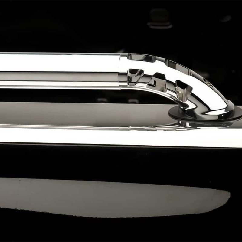 Nissan Titan Cross Rails - Putco - Oval Chrome Coated Stainless Steel Tubes - Chrome - `16-`24