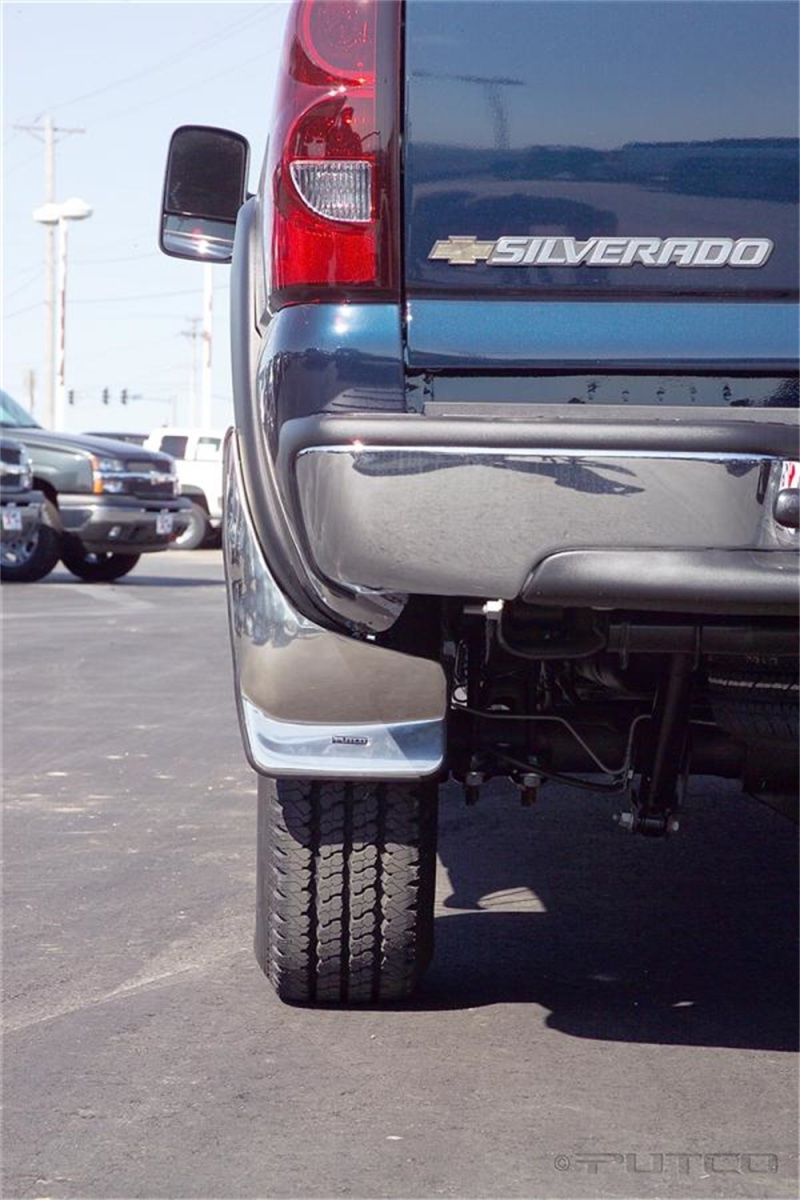 GMC Sierra Mud Flap - Rear - Putco - Form Fitted - `03-`07