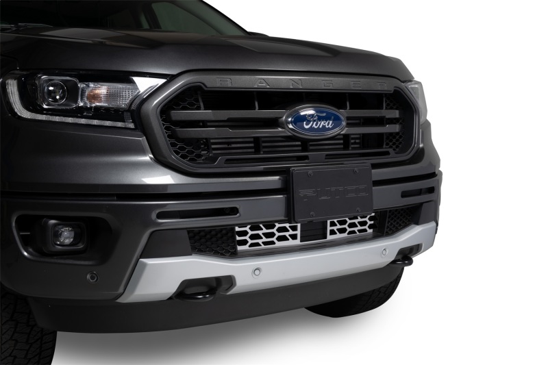 Ford Ranger Bumper Grille Insert - Putco - HEX Shield - Polished - `19-`23