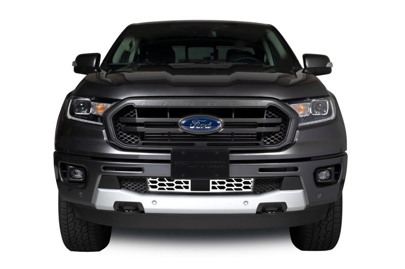 Ford Ranger Bumper Grille Insert - Putco - HEX Shield - Polished - `19-`23