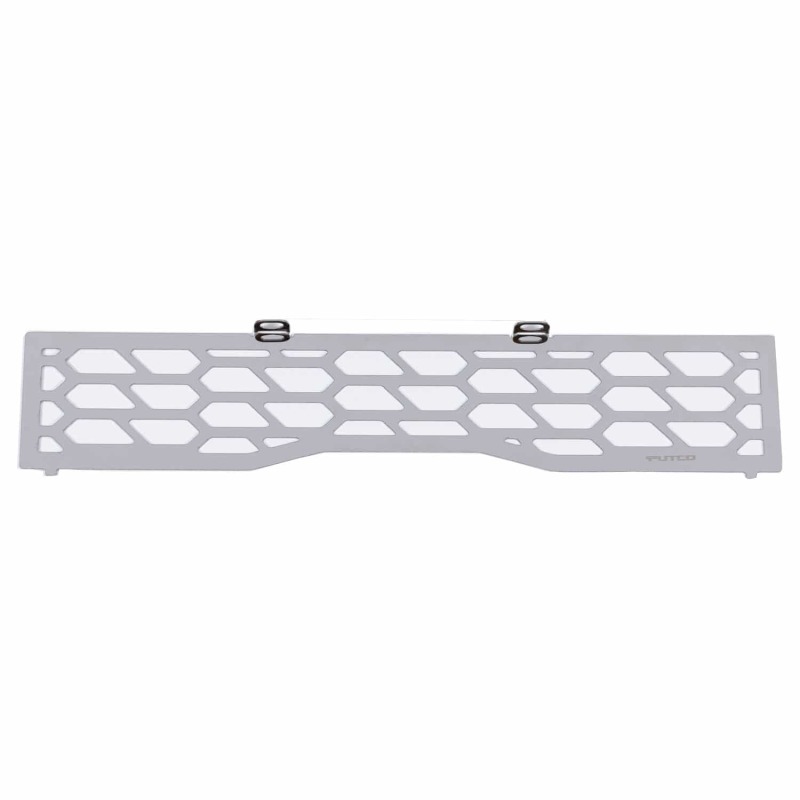 Ford F250 Bumper Grille Inserts - Putco - Hex Shield - Polished - `20-`22