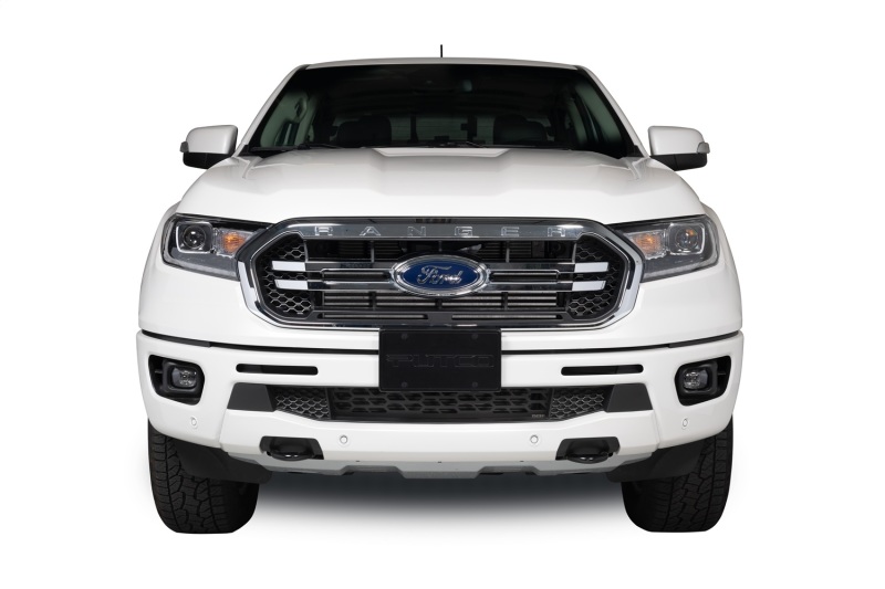 Ford Ranger Bumper Grille Inserts - Putco - Hex Shield - Black - `19-`23