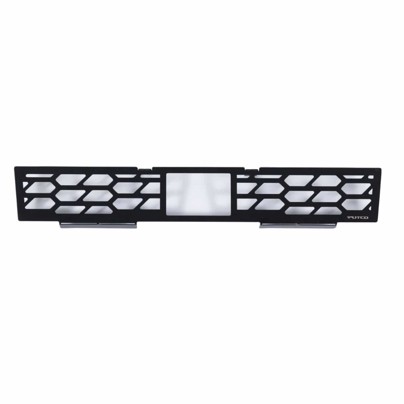 Ford Ranger Bumper Grille Inserts - Putco - Hex Shield - Black Powder Coated - `19-`23