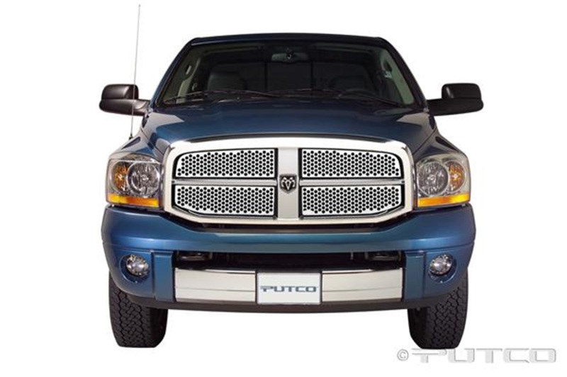 Ram 2500 Grilles - Putco - Punch Stainless Steel - `06-`08
