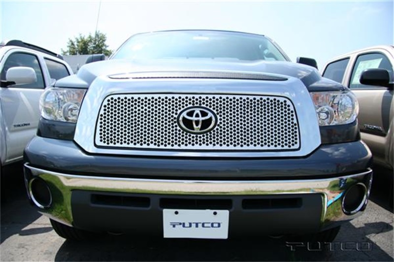 Toyota Tundra Grilles - Putco - Punch Stainless Steel - `07-`09