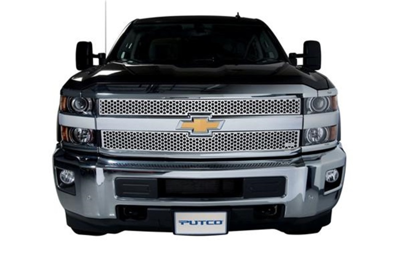 Chevrolet Silverado 3500 Grilles - Putco - Punch Stainless Steel - `15-`19