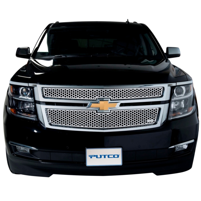 Chevrolet Suburban Grille - Putco - Punch - Stainless Steel - `15-`20