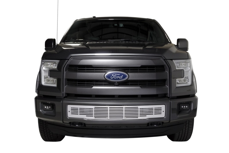 Ford F-150 Bumper Grille Inserts - Putco - Stainless Steel Bar Design - `15-`17