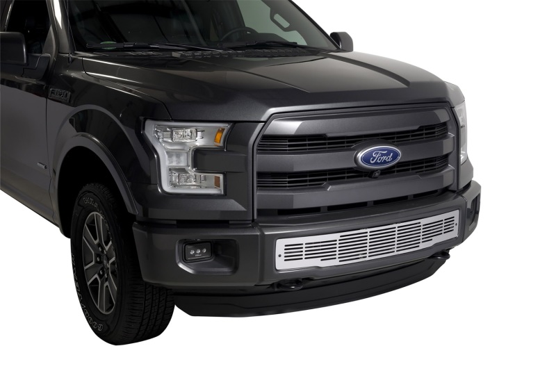 Ford F-150 Bumper Grille Inserts - Putco - Stainless Steel Bar Design - `15-`17