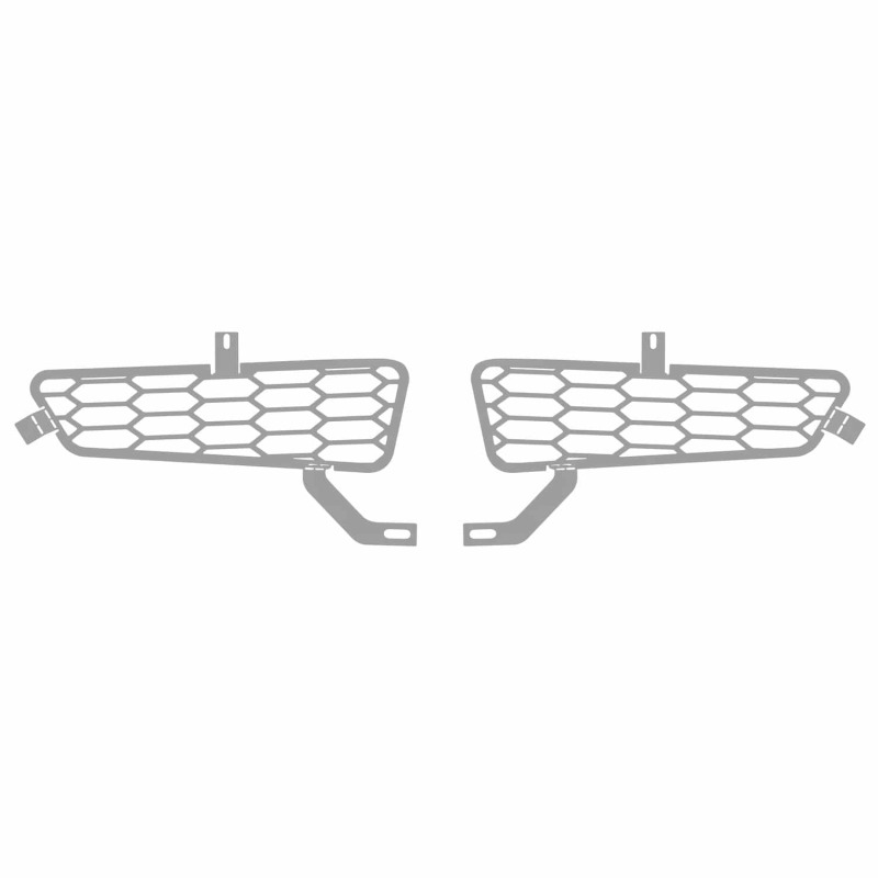 Ford F-150 Raptor Bumper Grille Inserts - Putco - Hex Style - Polished - `15-`20