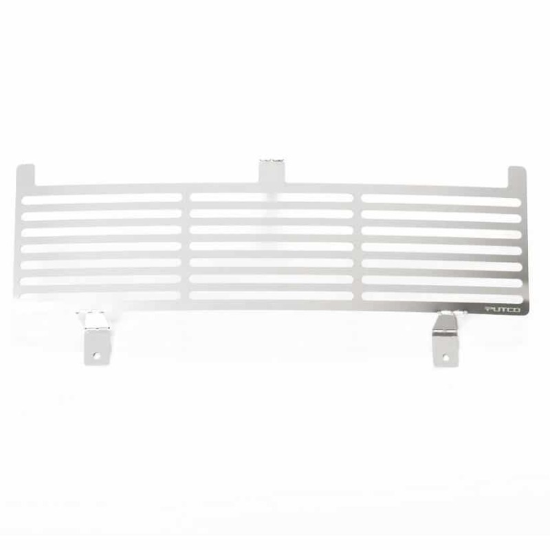 Chevrolet Silverado 2500 Bumper Grille Inserts - Putco - Bar Design - Polished - `15-`19