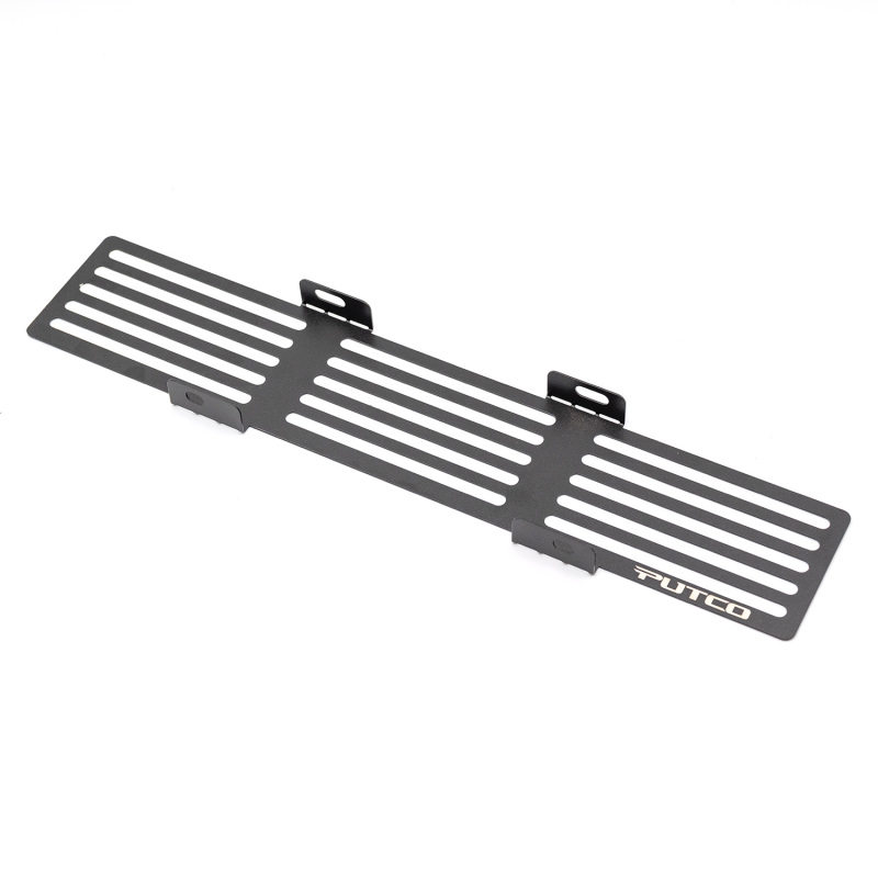 Ford F250 Super Duty Bumper Grille Inserts - Putco - Bar Design - Black Powdercoated - `23-`24