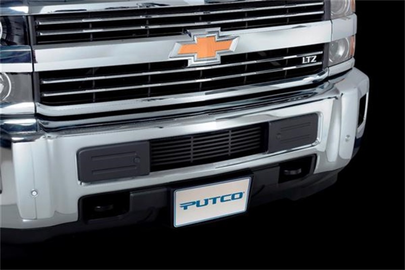 Chevrolet Silverado 2500 Grille Inserts - Putco - Bar Design - Black - `15-`19