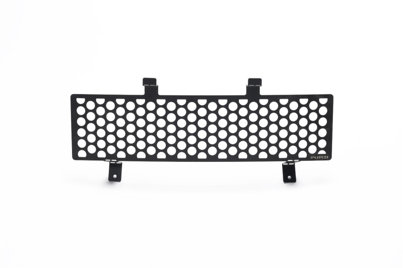 Ford F250 Bumper Grille Inserts - Putco - Punch Design - Black - `11-`16