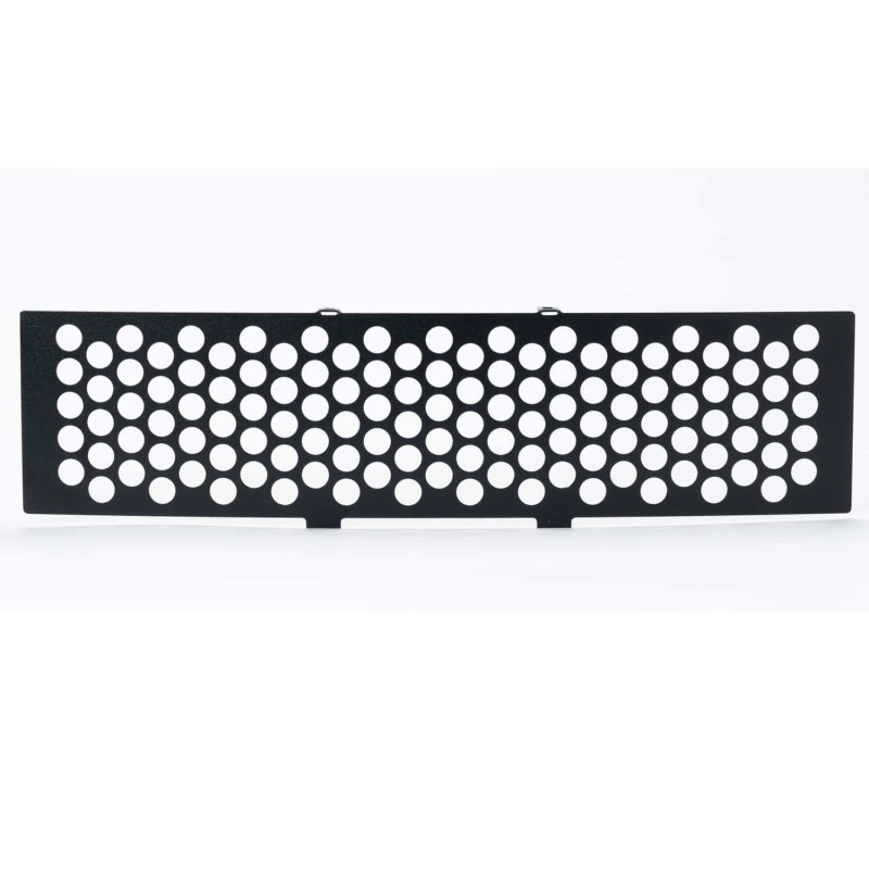 Ford F-150 Bumper Grille Inserts - Putco - Stainless Steel Black Punch - Black - `11-`14