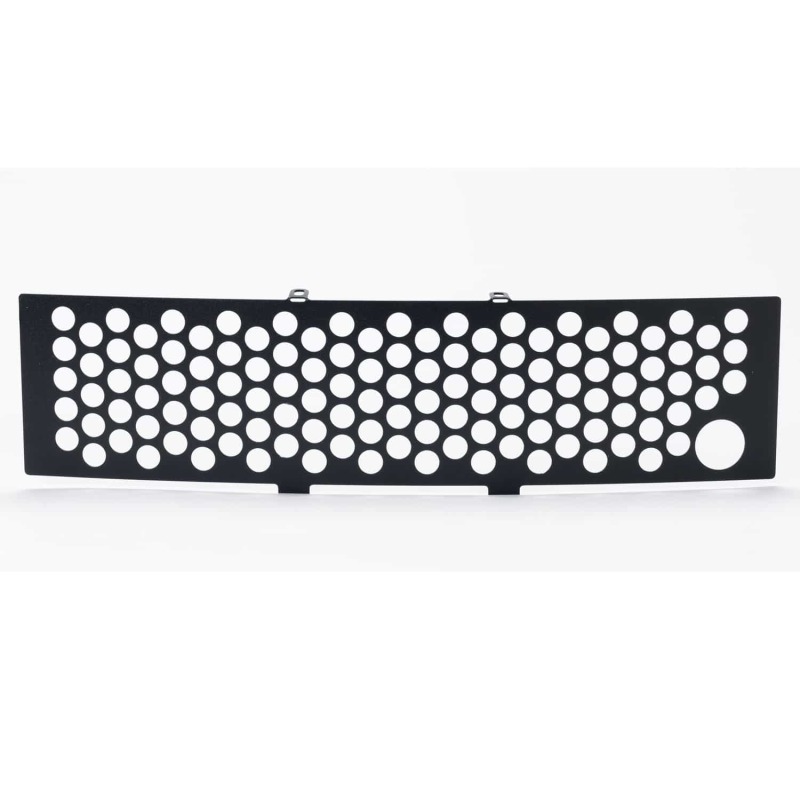 Ford F-150 Bumper Grille Inserts - Putco - Punch w/ Heater Plug Opening - Black - `11-`14