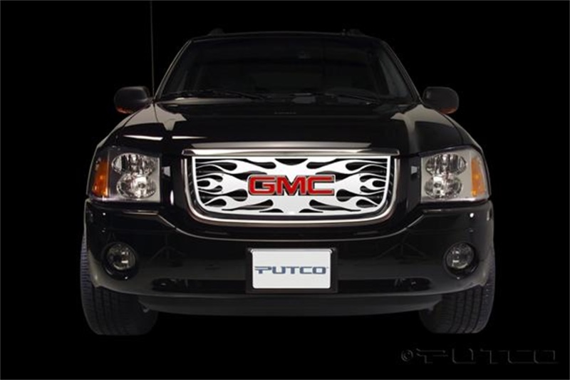 GMC Envoy Grille - Putco - Flaming Inferno, Stainless Steel, w/Logo CutOut - `02-`08