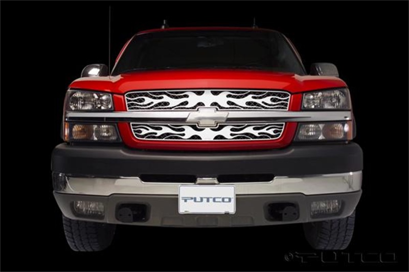 Chevrolet Avalanche Grille - Putco - Flaming Inferno Stainless Steel - `02-`06
