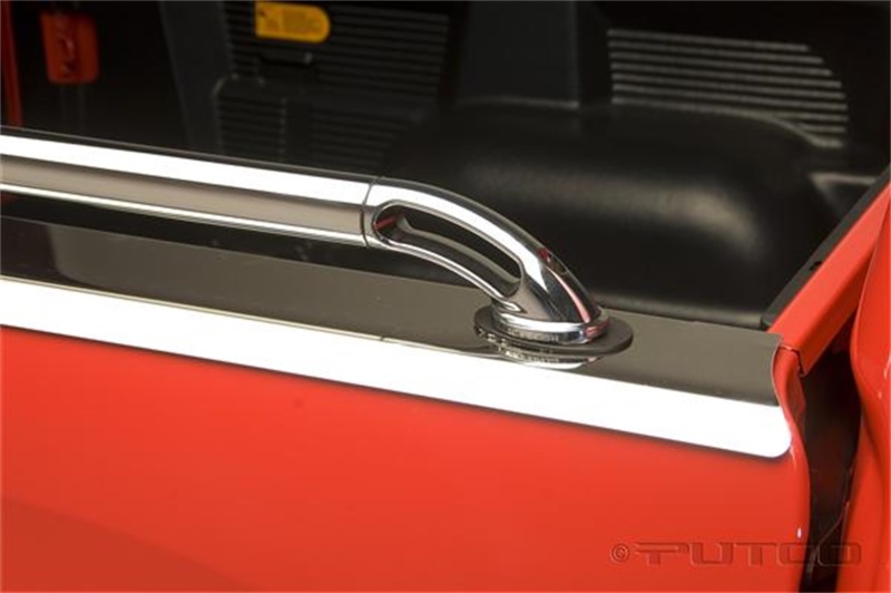 Toyota Tundra Bed Locker Side Rails - Putco - Stainless Steel - Chrome - `07-`21