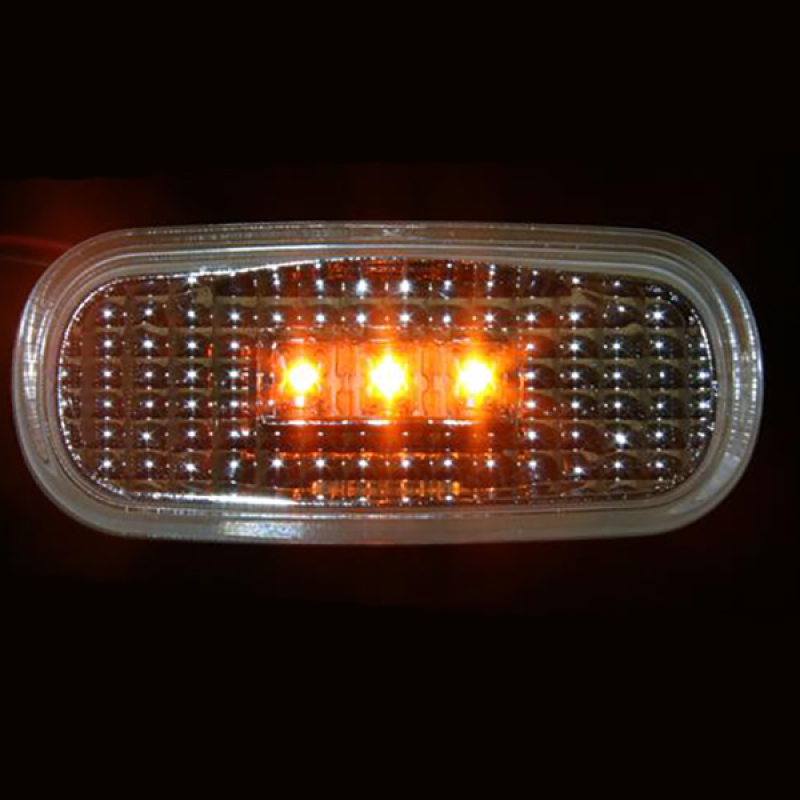 Dodge Ram 3500 Fender Marker Lights - Putco - LED - Smoke - `03-`09