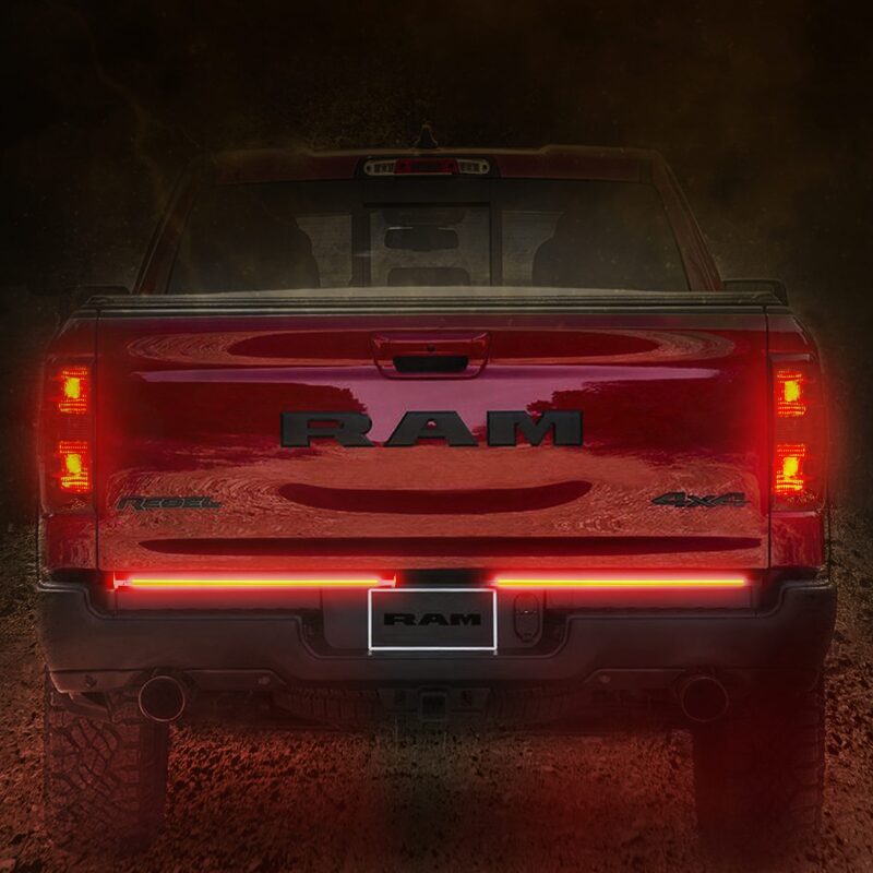RAM 1500 LED Tailgate Light Bar - Putco - Blade LED - Red, White, Amber - `19-`27