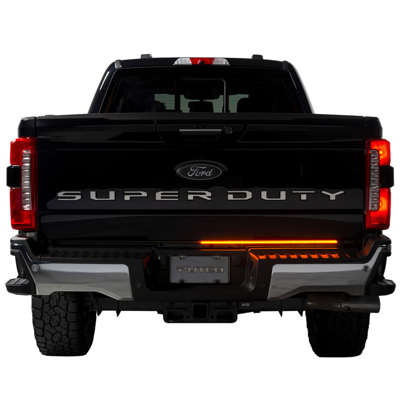 Ford F-250 Light Tailgate Bar - Putco - Blade LED with Plug-N-Play Quick Connect - Red/Amber/White - `23-`26