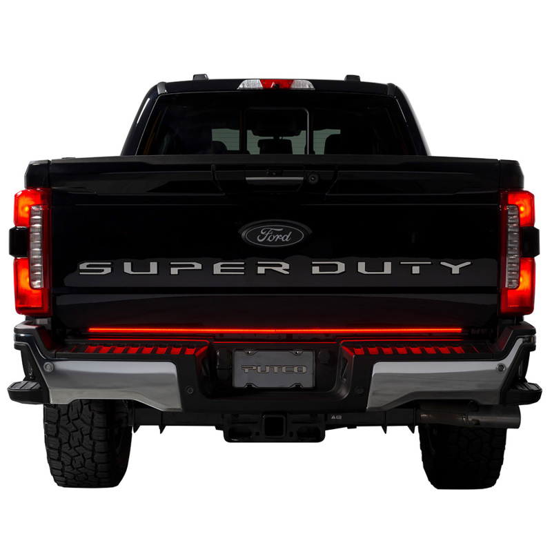 Ford F-350 Light Tailgate Bar - Putco - Blade LED with Plug-N-Play Quick Connect - Red/Amber/White - `23-`26