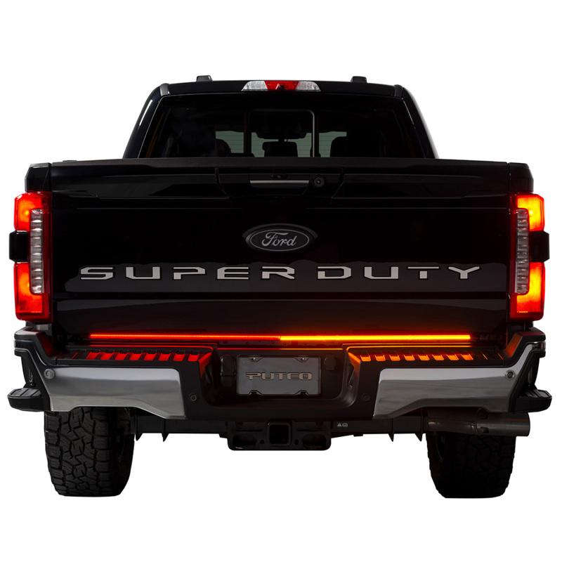 Ford F-350 Light Tailgate Bar - Putco - Blade LED with Plug-N-Play Quick Connect - Red/Amber/White - `23-`26