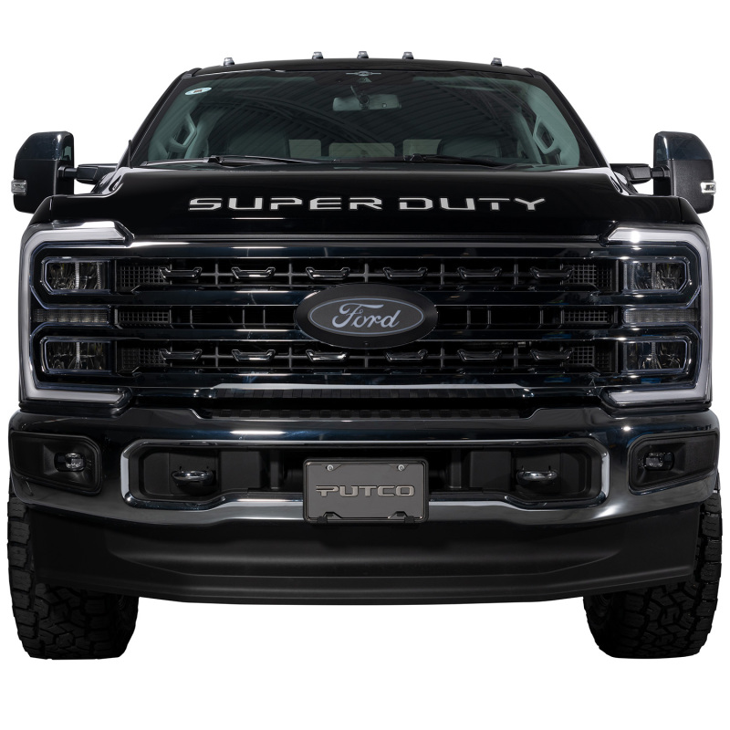 Ford Super Duty F-250 Front Emblem - Putco - Luminix LED - White - `23-`26