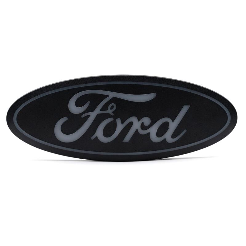 Ford Maverick LED Grille Emblems - Putco - Luminix LED - Matte Black - `25-`26