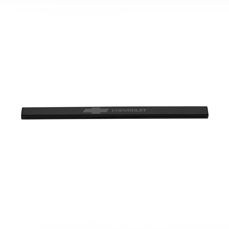 Chevrolet Silverado Door Sills - Putco - Chevrolet Etching - Black Platinum - `14-`18
