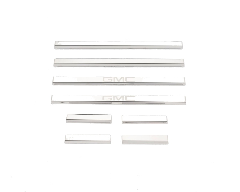 GMC Sierra 2500 Door Sills - Putco - GMC Etching - Stainless Steel - `15-`19